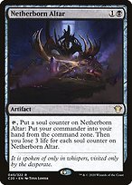 Glossy Finish Commander 2020 Netherborn Altar ( #45 )