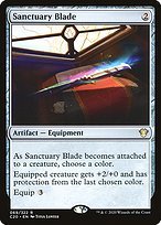 Glossy Finish Commander 2020 Sanctuary Blade ( #69 )