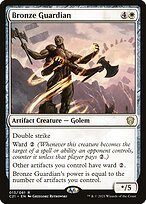 Glossy Finish Commander 2021 Bronze Guardian ( #13 )