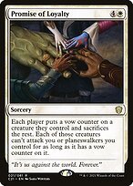 Glossy Finish Commander 2021 Promise of Loyalty ( #21 )