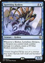 Glossy Finish Commander 2021 Spawning Kraken ( #33 )