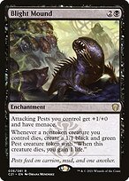 Glossy Finish Commander 2021 Blight Mound ( #36 )