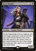 Glossy Finish Commander 2021 Keen Duelist ( #42 )