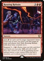 Glossy Finish Commander 2021 Rousing Refrain ( #56 )