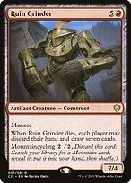 Glossy Finish Commander 2021 Ruin Grinder ( #57 )