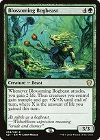 Glossy Finish Commander 2021 Blossoming Bogbeast ( #59 )