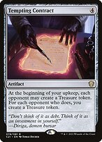 Glossy Finish Commander 2021 Tempting Contract ( #78 )