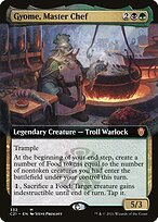 Glossy Finish Commander 2021 Gyome, Master Chef ( #332 )