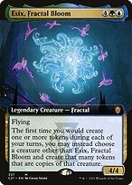 Glossy Finish Commander 2021 Esix, Fractal Bloom ( #337 )