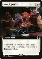Glossy Finish Commander 2021 Monologue Tax ( #346 )