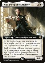 Glossy Finish Commander 2021 Nils, Discipline Enforcer ( #347 )