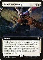 Glossy Finish Commander 2021 Promise of Loyalty ( #348 )
