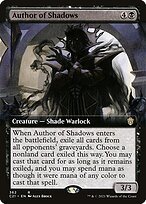 Glossy Finish Commander 2021 Author of Shadows ( #362 )