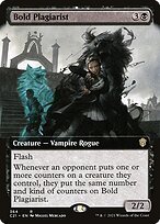 Glossy Finish Commander 2021 Bold Plagiarist ( #364 )