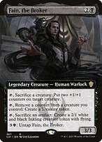Glossy Finish Commander 2021 Fain, the Broker ( #367 )
