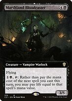 Glossy Finish Commander 2021 Marshland Bloodcaster ( #370 )