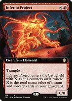 Glossy Finish Commander 2021 Inferno Project ( #379 )