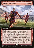 Glossy Finish Commander 2021 Surge to Victory ( #385 )