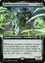 Glossy Finish Commander 2021 Yedora, Grave Gardener ( #397 )