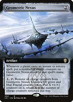 Glossy Finish Commander 2021 Geometric Nexus ( #404 )