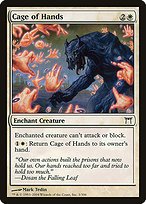 Glossy Finish Champions of Kamigawa Cage of Hands ( #3 )