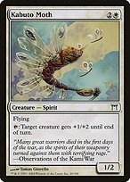 Glossy Finish Champions of Kamigawa Kabuto Moth ( #20 )