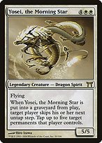 Glossy Finish Champions of Kamigawa Yosei, the Morning Star ( #50 )
