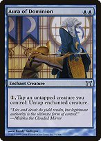 Glossy Finish Champions of Kamigawa Aura of Dominion ( #51 )