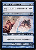 Glossy Finish Champions of Kamigawa Student of Elements // Tobita, Master of Winds ( #93 )