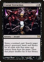 Glossy Finish Champions of Kamigawa Cranial Extraction ( #105 )