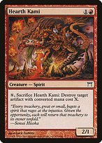 Glossy Finish Champions of Kamigawa Hearth Kami ( #171 )