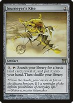 Glossy Finish Champions of Kamigawa Journeyer's Kite ( #257 )