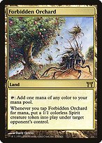 Glossy Finish Champions of Kamigawa Forbidden Orchard ( #276 )