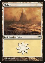 Glossy Finish Champions of Kamigawa Plains ( #287 )