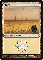 Glossy Finish Champions of Kamigawa Plains ( #290 )