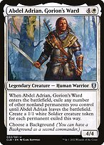 Glossy Finish Commander Legends: Battle for Baldur's Gate Abdel Adrian, Gorion's Ward ( #2 )