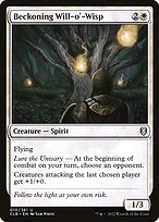 Glossy Finish Commander Legends: Battle for Baldur's Gate Beckoning Will-o'-Wisp ( #10 )