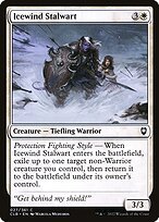 Glossy Finish Commander Legends: Battle for Baldur's Gate Icewind Stalwart ( #27 )