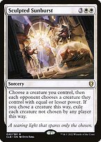 Glossy Finish Commander Legends: Battle for Baldur's Gate Sculpted Sunburst ( #42 )