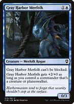 Glossy Finish Commander Legends: Battle for Baldur's Gate Gray Harbor Merfolk ( #75 )