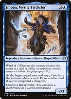 Glossy Finish Commander Legends: Battle for Baldur's Gate Imoen, Mystic Trickster ( #77 )
