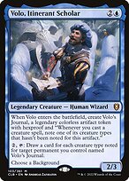 Glossy Finish Commander Legends: Battle for Baldur's Gate Volo, Itinerant Scholar ( #103 )
