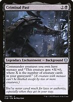 Glossy Finish Commander Legends: Battle for Baldur's Gate Criminal Past ( #122 )