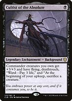 Glossy Finish Commander Legends: Battle for Baldur's Gate Cultist of the Absolute ( #123 )