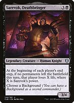 Glossy Finish Commander Legends: Battle for Baldur's Gate Sarevok, Deathbringer ( #144 )