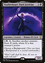 Glossy Finish Commander Legends: Battle for Baldur's Gate Shadowheart, Dark Justiciar ( #146 )