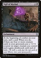 Glossy Finish Commander Legends: Battle for Baldur's Gate Sigil of Myrkul ( #147 )