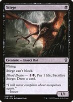 Glossy Finish Commander Legends: Battle for Baldur's Gate Stirge ( #150 )