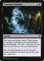 Glossy Finish Commander Legends: Battle for Baldur's Gate Summon Undead ( #151 )