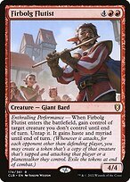 Glossy Finish Commander Legends: Battle for Baldur's Gate Firbolg Flutist ( #174 )